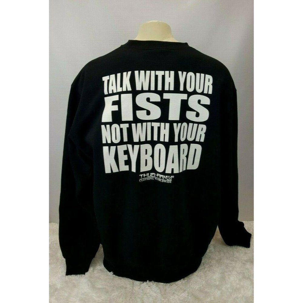 Thug Army MMA Fighting Team Long Sleeve Sweatshirt